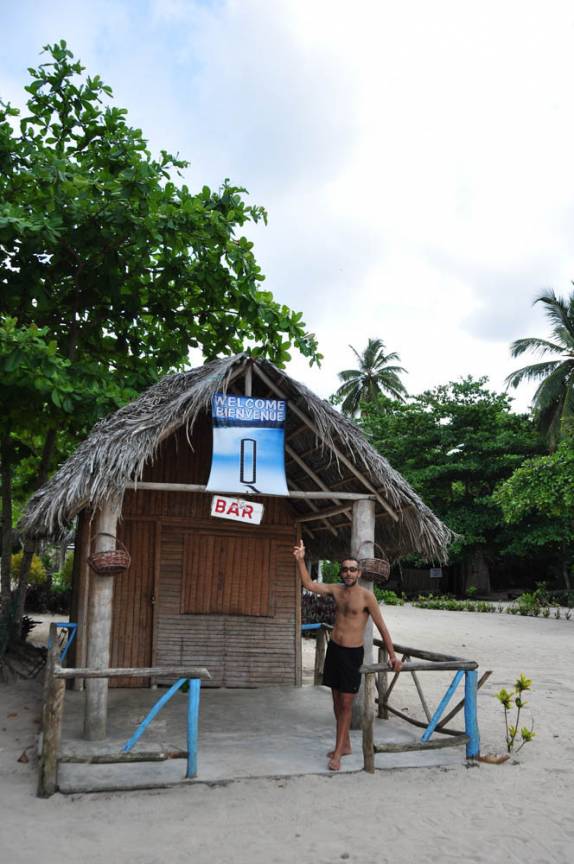Ponto estratégico na Playa Rincón, perto de La Galera, na península de Samaná, na costa norte da República Dominicana